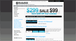 Desktop Screenshot of mediamaxscript.com