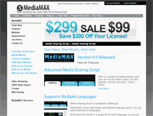Tablet Screenshot of mediamaxscript.com